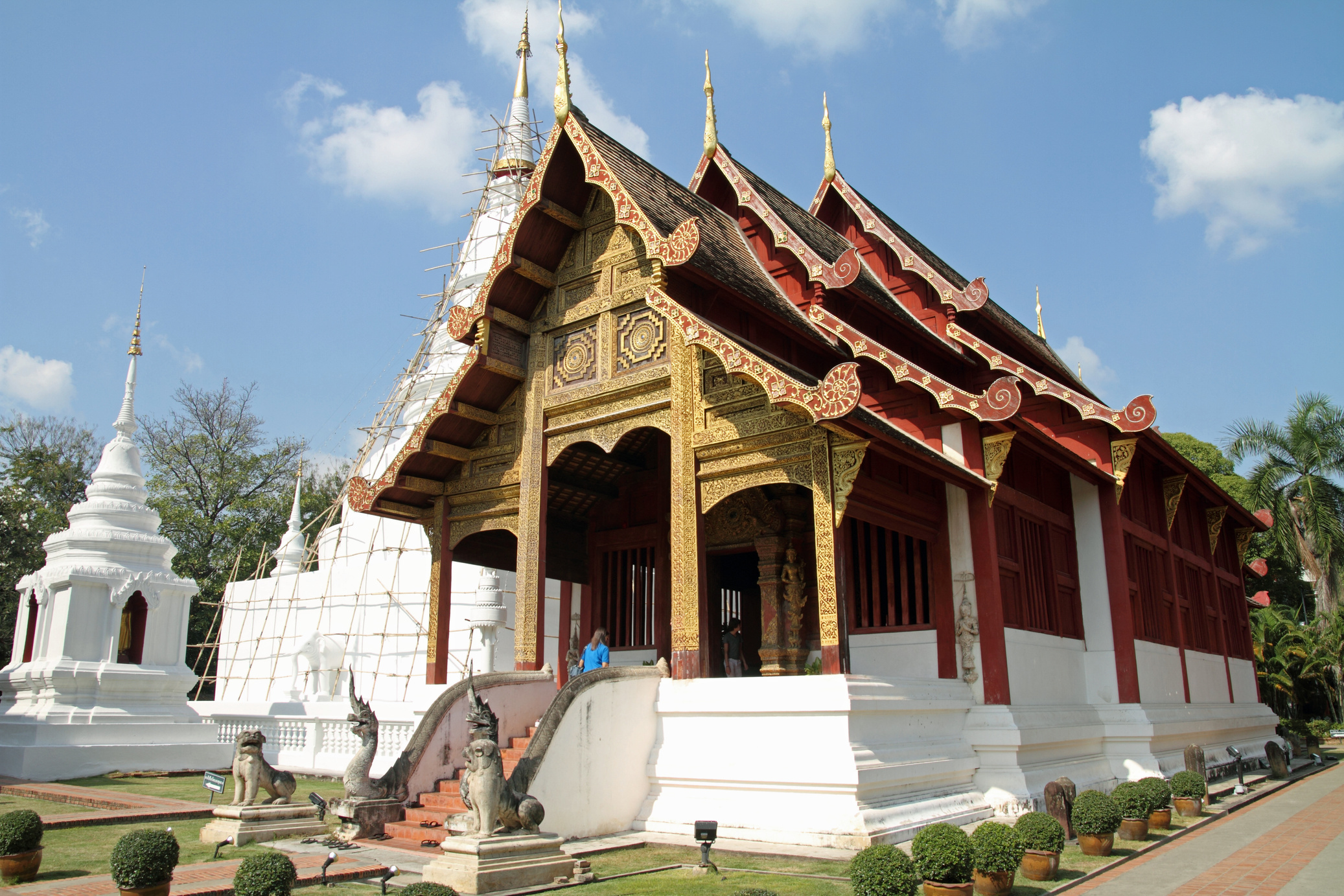 Wat Phra Singh in Chiang Mai, Thailand